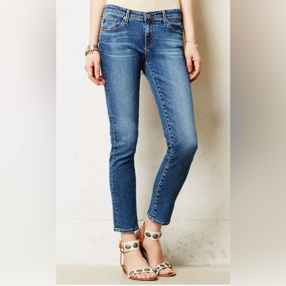 NWT!! A.G. Adriano Goldschmied The Stevie Ankle Slim Straight Ankle Woman’s Jean